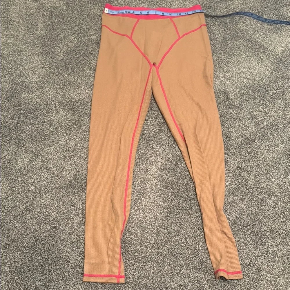 Fabletics Tan and Pink Loungewear set - Picture 4 of 6